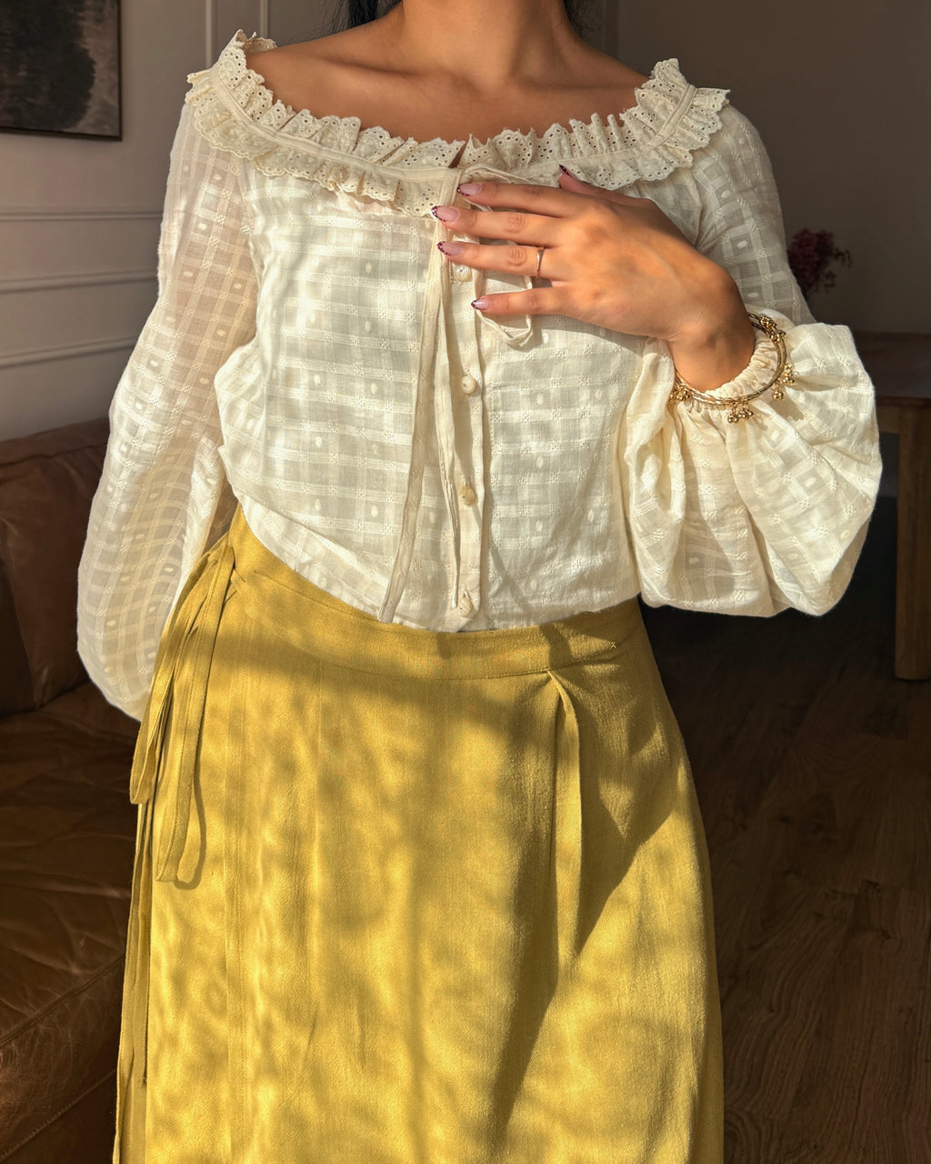 Olivia : Patron de jupe portefeuille